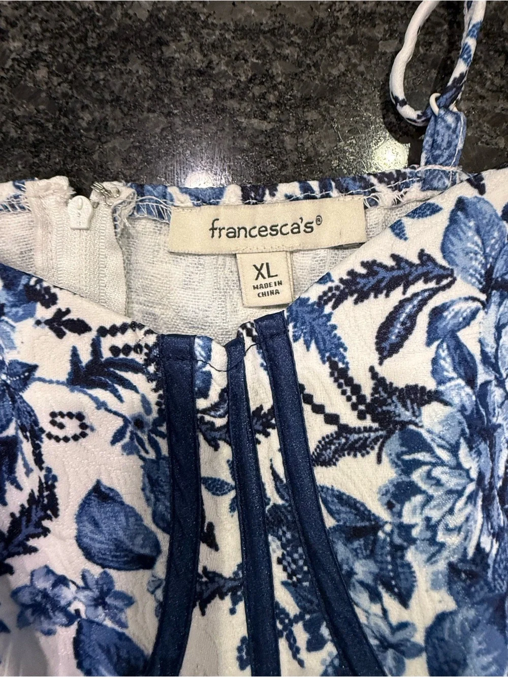 Francescas Collections blue white